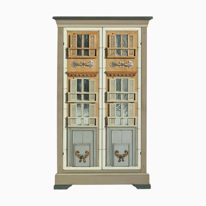 Taupe Toscano Cabinet by Lola Glamour