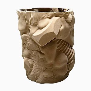 Large Sculptural Planter in Quartz Sand by Jacob Egeberg