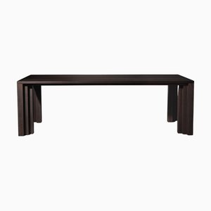Cadence 240 Dining Room Table in Dark Brown European Oak by Mokko Amsterdam