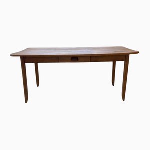 Farmhouse Table in Beech and Pine, 1950s