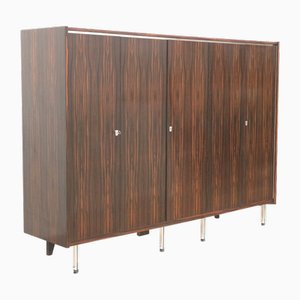 Large Vintage Designer Wardrobe with Hanging and Storage Space, 1960s