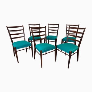 Chaises de Salle à Manger Mid-Century en Teck par Cees Braakman pour Pastoe, Danemark, 1950s, Set de 6