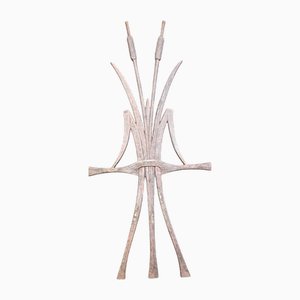 Brutalistische Vintage Katzenschwanz Skulptur, 1970er