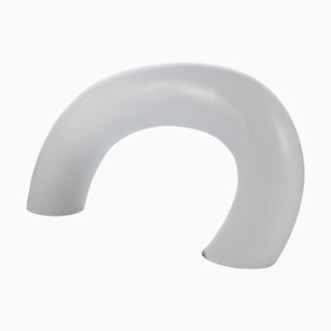 White Murano Glass Sculptural Lamp, 1970s