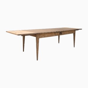 Large Antique Farmhouse Table, 1900