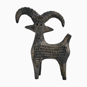 Dominique Pouchain, Goat, 1990s, Ceramic