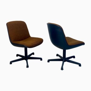 Poltrone vintage di Charles Pollock, anni '70