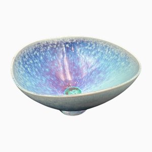 Große Aniara Glaze Schale von Berndt Friberg für Gustavsberg, 1972