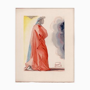 Salvador Dali, Dante, 1964, Original Woodcut