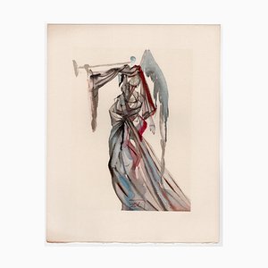 Salvador Dali, The Song of the Wise Spirits, 1964, Original Woodcut