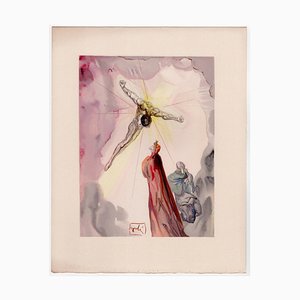 Salvador Dali, The Cross of Mars, 1964, Original Woodcut