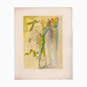 Salvador Dali, The Apparition of the Great-Great-Grandfather, 1964, Original Woodcut