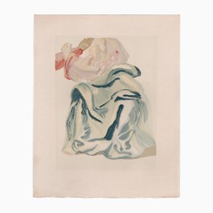 Salvador Dali, The Transmogrifying Beauty of Beatrice, 1964, Original Woodcut