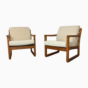 Set of Mid-Century Modern Danish Easy Chairs in Teak from CFC Silkeborg, 1960s
