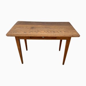 Schreibtisch mit 1 Schublade Eiche 105x56cm, 1930er