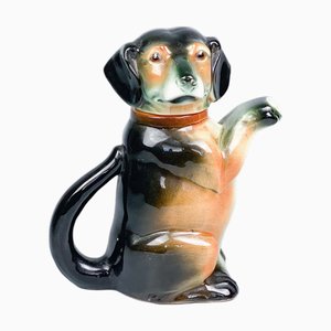 Ceramic Dog-Shaped Teapot from Erphila, Germany, 1940s