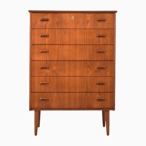 Dänische Mid-Century Kommode aus Teak, 1960er