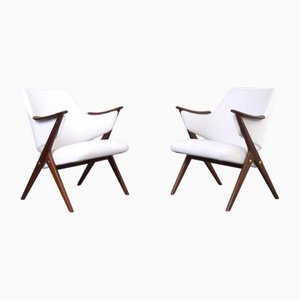 Moderne norwegische Mid-Century Teak Stühle von Brunstad Møbelfabrikk, 1960er