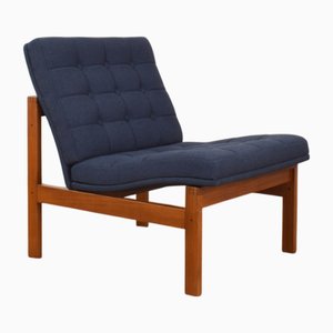 Sillón Moduline Mid-Century moderno de teca de Ole Gjerløv-Knudsen & Torben Lind para France & Søn, años 60