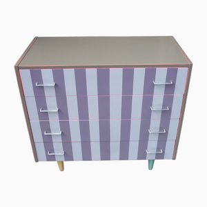 Vintage Kommode mit 4 Schubladen, 1950er