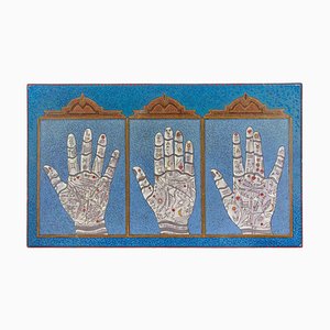 Mino Meno, Lettura Zodiacale, Oil Painting, 1980s