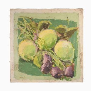 Franco Marzilli, Still Life, Oil Painting, 1970s