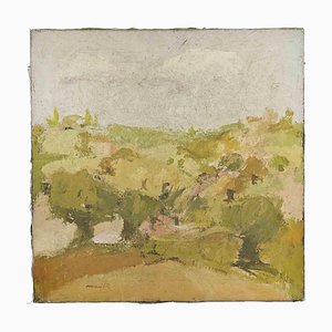 Franco Marzilli, Landscape, Oil Painting, 1970s
