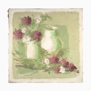 Franco Marzilli, Still Life, Oil Painting, 1970s