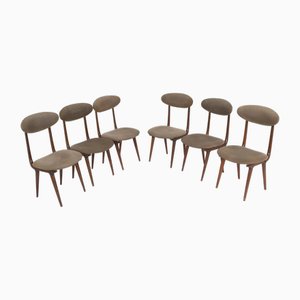 Stühle von Ezio Longhi für Elam, 1950er, 6er Set