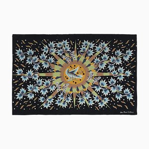 Arazzo vintage firmato Jean Picart Le Doux “La Lyre Au Matin” | Tappeto e Kilim