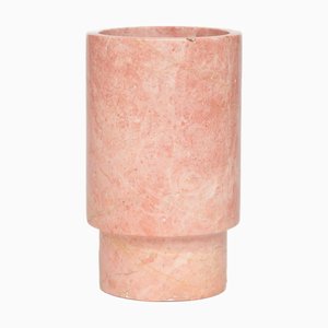 Rosa Marmorvase oder Weinkühler von Kiwano Concept