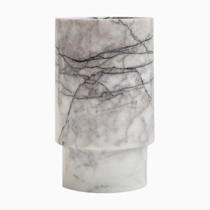 White Lilac Marble Vase or Wine Cooler from Kiwano Concept