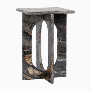 Table d'Appoint Bond en Marbre Picasso de Kiwano Concept
