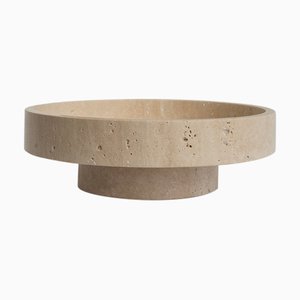 Cyclo Travertine Bowl from Kiwano Concept