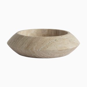 Bol Eclipse en Travertin de Kiwano Concept