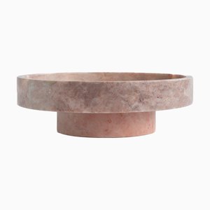Cyclo Pink Marble Bowl from Kiwano Concept