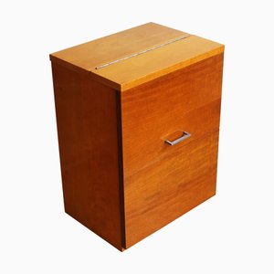 Minimalist Drinks Cabinet with Top and Front Opening, 1960s