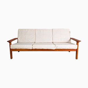 Midcentury Modern Sofa in Teak by Juul Kristensen, 1960