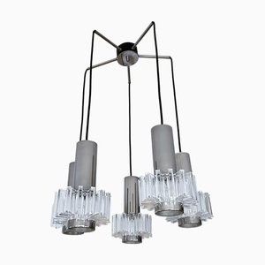 Vintage Cascade Pendant Light from Honsel, 1970s