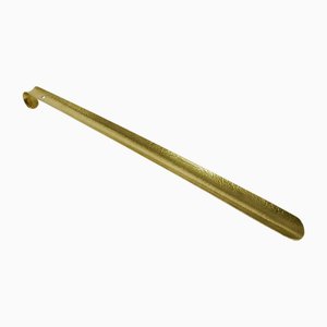 Hammer-Blown Brass Shoehorn by Carl Auböck, Austria