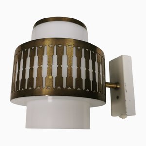 Vintage Wall Lamp by Bent Karlby for Lyfa, 1960s