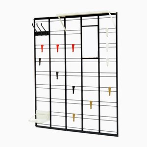 Toonladder Coat Rack by Tjerk Reijenga for Pilastro, 1950s, Set of 17
