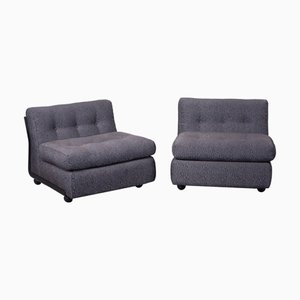 Set of Mid-Century Modern Amanta Chairs by Mario Bellini, 1960s