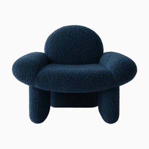 Teddy Armchair in Blue by Alexandre Ligios