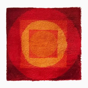 Arazzo di Verner Panton per Vorwerk Rug, anni '70