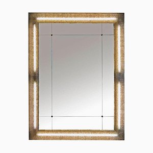 Illuminated Frame with Custom-Made Mirror from Barovier & Toso, 1950
