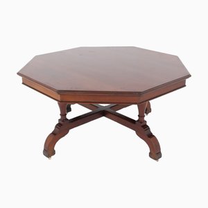 Victorian Centre Dining Table in Mahogany, 1880