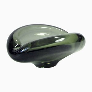Glass Shell Ashtray by Per Lutken for Holmegaard, Denmark, 1960s