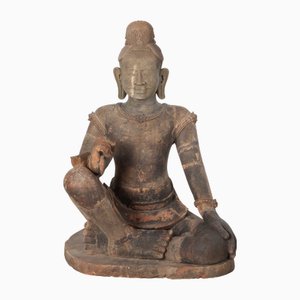 Khmer Künstler, Große Figur, Frühes 19. Jh., Terrakotta
