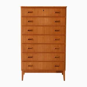 Skandinavische Vintage Kommode aus Eiche, 1960er